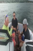men on a boat